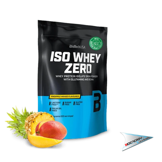 Biotech-ISO WHEY ZERO  busta 500 gr Ananas e Mango  